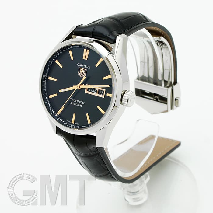 新品)TAG HEUER タグ・ホイヤー カレラ Cal.5 デイデイト ブラック