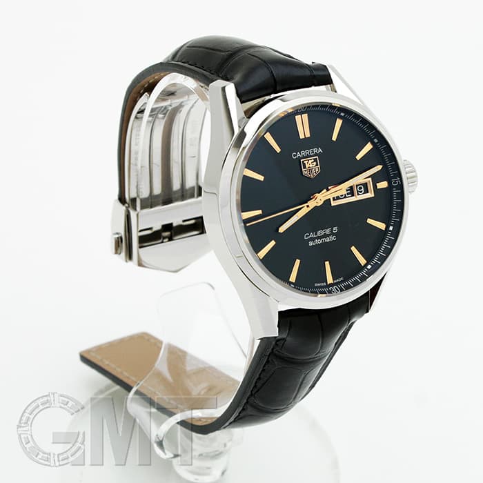 新品)TAG HEUER タグ・ホイヤー カレラ Cal.5 デイデイト ブラック
