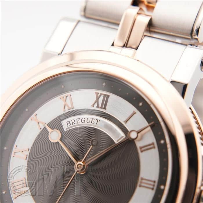 中古)BREGUET ブレゲ マリーン ラージデイト 5817BE/Z2/EV0 ホワイト