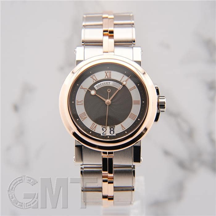 中古)BREGUET ブレゲ マリーン ラージデイト 5817BE/Z2/EV0