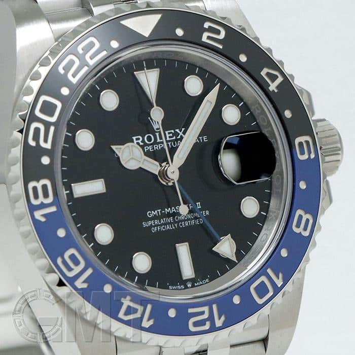 中古)ROLEX ロレックス GMTマスター II 126710BLNR ブルーブラック