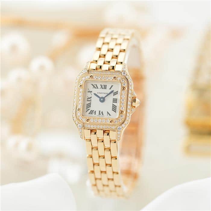 中古)CARTIER カルティエ パンテール ドゥ カルティエ ミニ WJPN0055