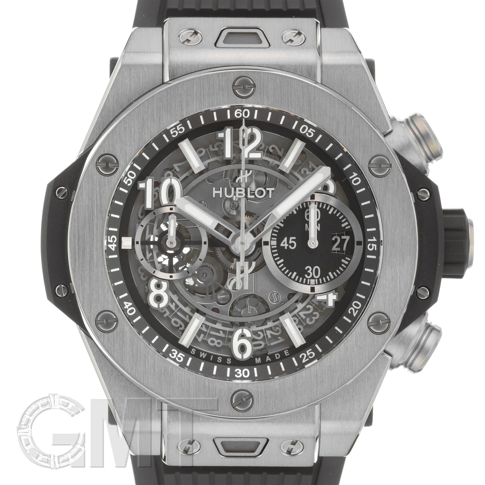 中古)HUBLOT ウブロ ビッグバン ウニコ チタニウム 421.NX.1170.RX