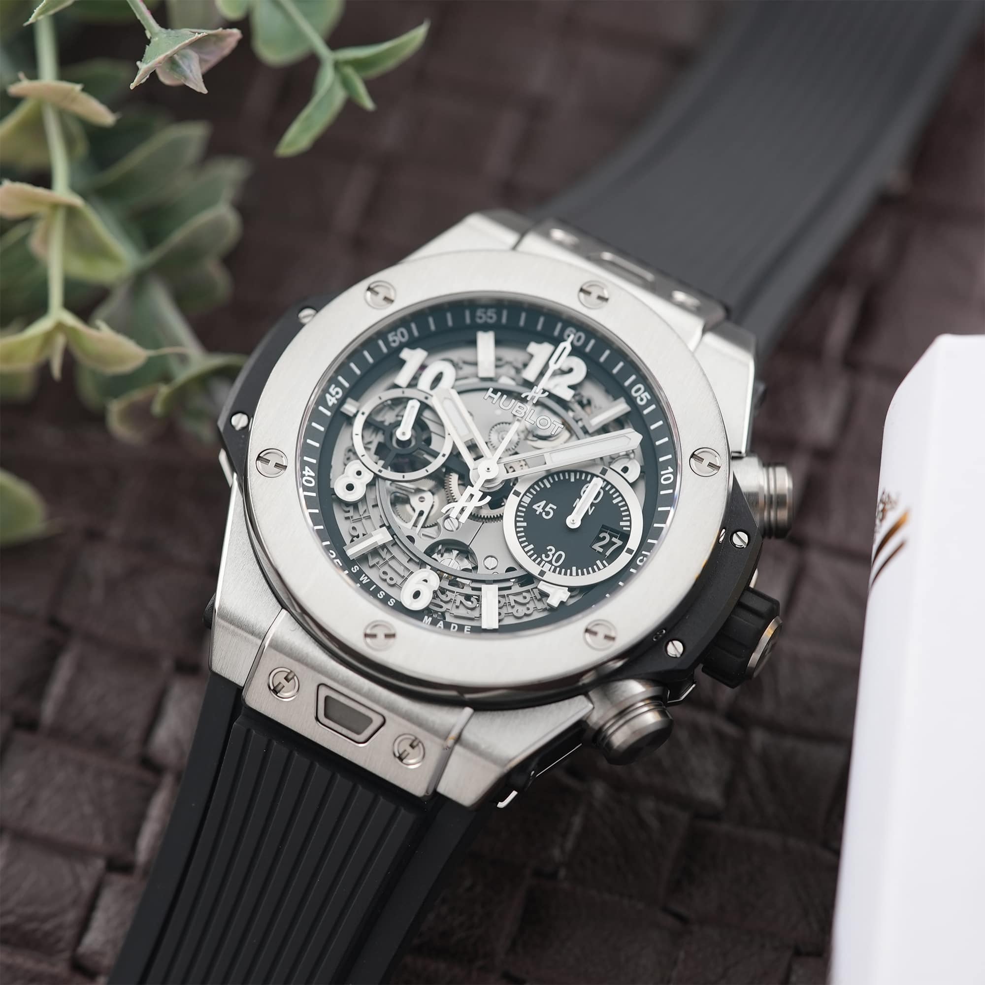 中古)HUBLOT ウブロ ビッグバン ウニコ チタニウム 421.NX.1170.RX
