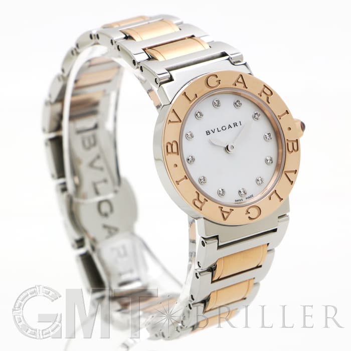 新品)BVLGARI ブルガリ ブルガリ・ブルガリ BBL26WSPG/12 12Pダイヤ