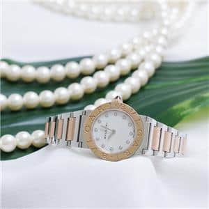 【本日のみお値下げ可】★BVLGARI ブルガリBBL26S ホワイトシェル時計 ブルガリブルガリ BBL26WSSD シェルホワイト/ ブルガリ 時計