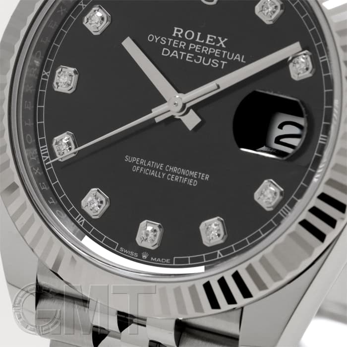 未使用)ROLEX ロレックス デイトジャスト 41 126334G ブラック