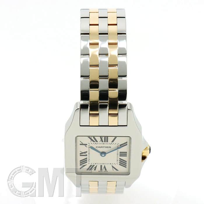 カルティエ サントス ドゥモワゼル コンビ W25067Z6 新品)CARTIER カルティエ サントス ドゥモワゼル LM W25067Z6（商品ID