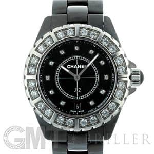 中古)CHANEL シャネル J12 38mm H2428 ブラックセラミック