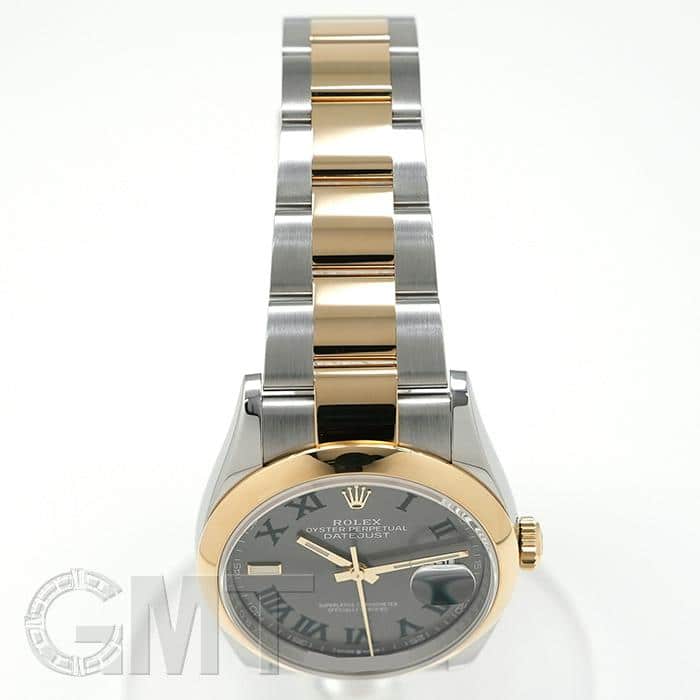 中古)ROLEX ロレックス デイトジャスト 36 126203 スレートローマ