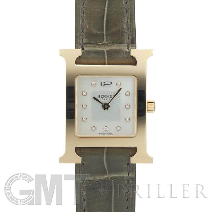 ほぼ未使用【HERMES】エルメスHウォッチ【ベトン】ローズゴールド金具 ほぼ未使用【HERMES】エルメスHウォッチ【ベトン】ローズゴールド金具