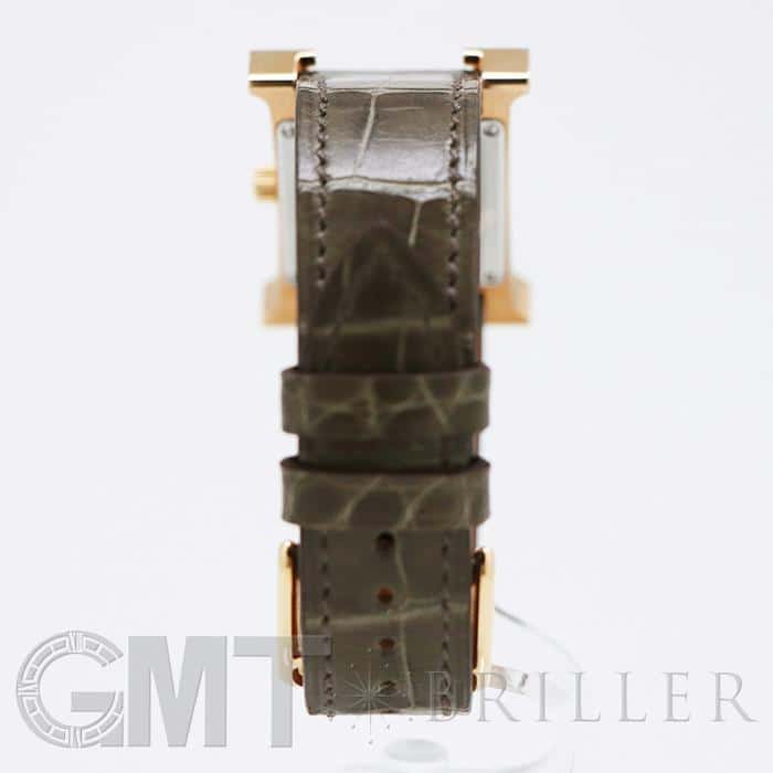 新品)HERMES エルメス Hウォッチ W053355WW00 ピンクゴールドプレー