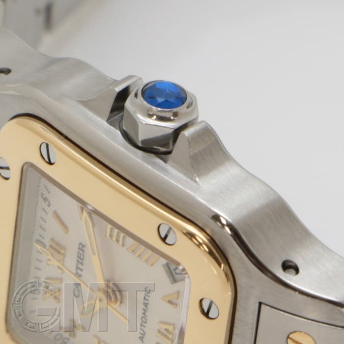中古)CARTIER カルティエ サントス ガルベSM YG×SS ギョウシェ ローマ