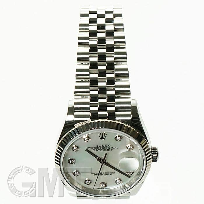 純正！ ROLEX ジュビリーブレス デイトジャスト36 YG/SS C3706 ロレックス デイトジャスト36 ホワイト ジュビリーブレス Ref