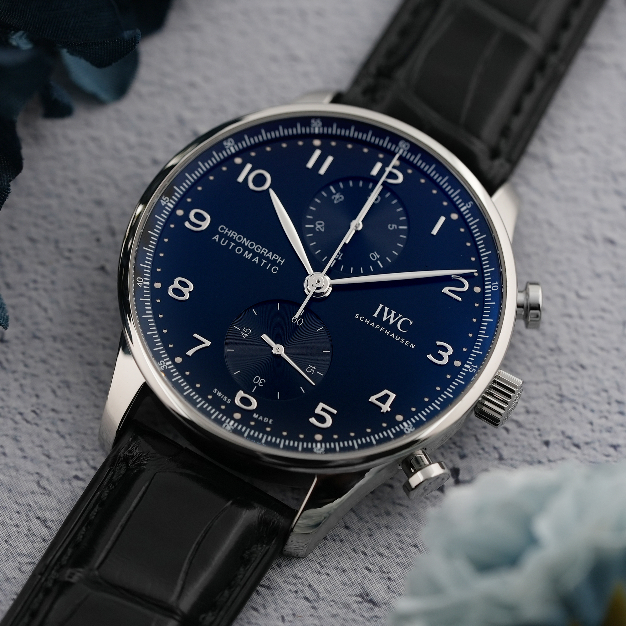 中古)IWC インターナショナルウォッチカンパニー ポルトギーゼ クロノ
