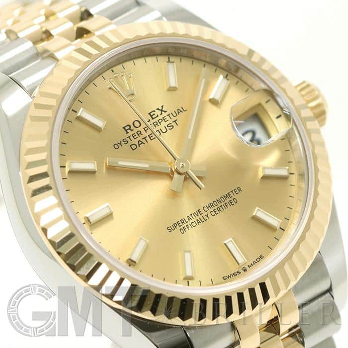 新品)ROLEX ロレックス デイトジャスト 278273 シャンパン バー