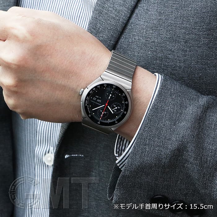 中古)PORSCHE DESIGN ポルシェデザイン byIWC クロノグラフ 11021