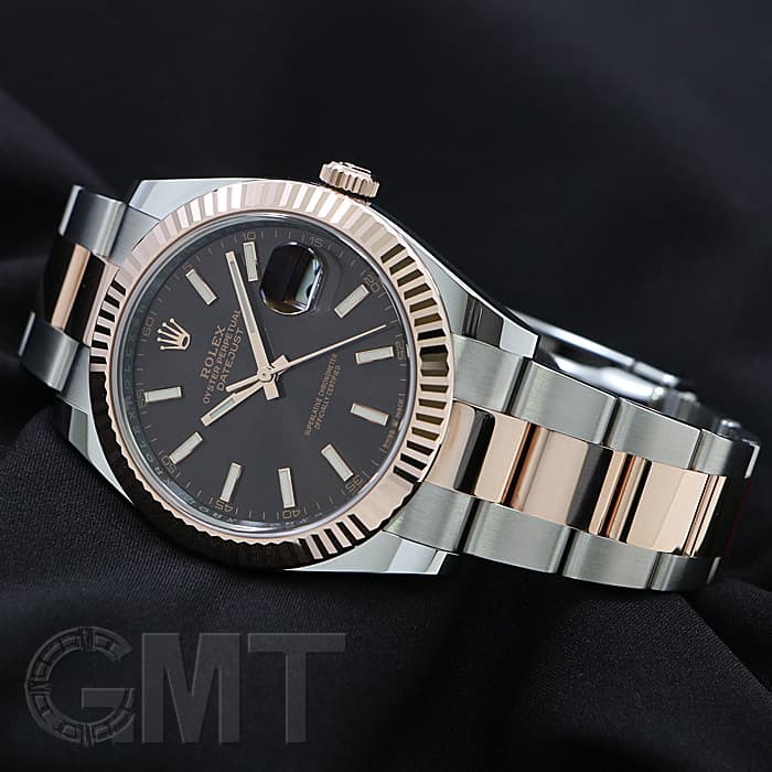 中古)ROLEX ロレックス デイトジャスト 41 126331 チョコレート 中古)ROLEX ロレックス デイトジャスト 41 126331 チョコレート