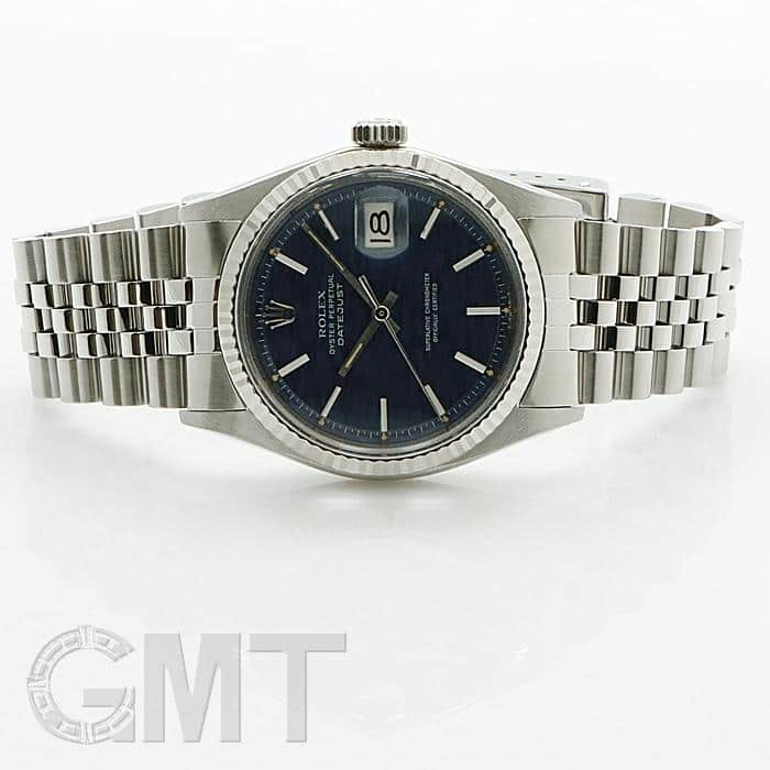 中古)ROLEX ロレックス デイトジャスト 1601 ブルー モザイク