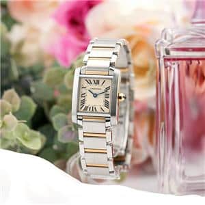 中古)CARTIER カルティエ タンク フランセーズ SM W51007Q4