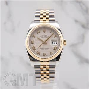 ROLEX ロレックス デイトジャスト 116233 アイボリー ピラミッド メイン