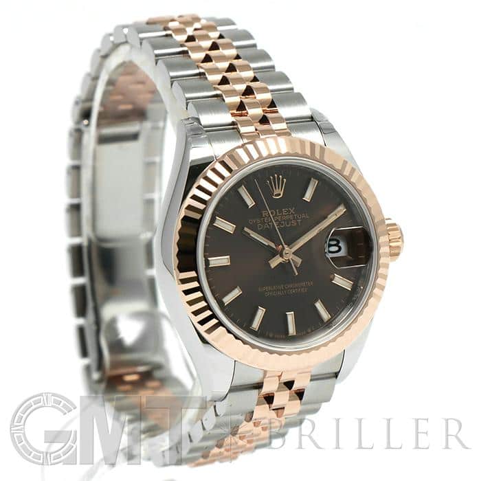 新品)ROLEX ロレックス デイトジャスト 28 279171 チョコレート（商品 