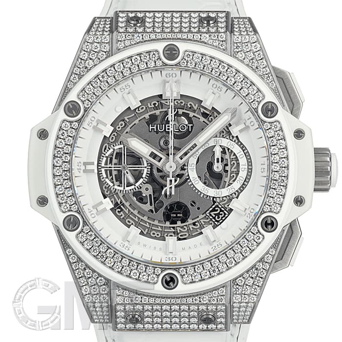 中古)HUBLOT ウブロ キングパワー ウニコ チタニウム パヴェ