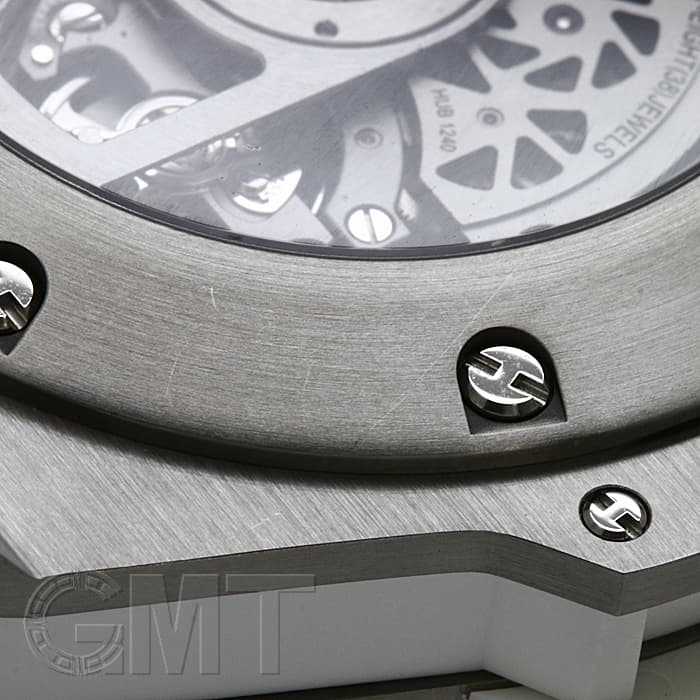 中古)HUBLOT ウブロ キングパワー ウニコ チタニウム パヴェ