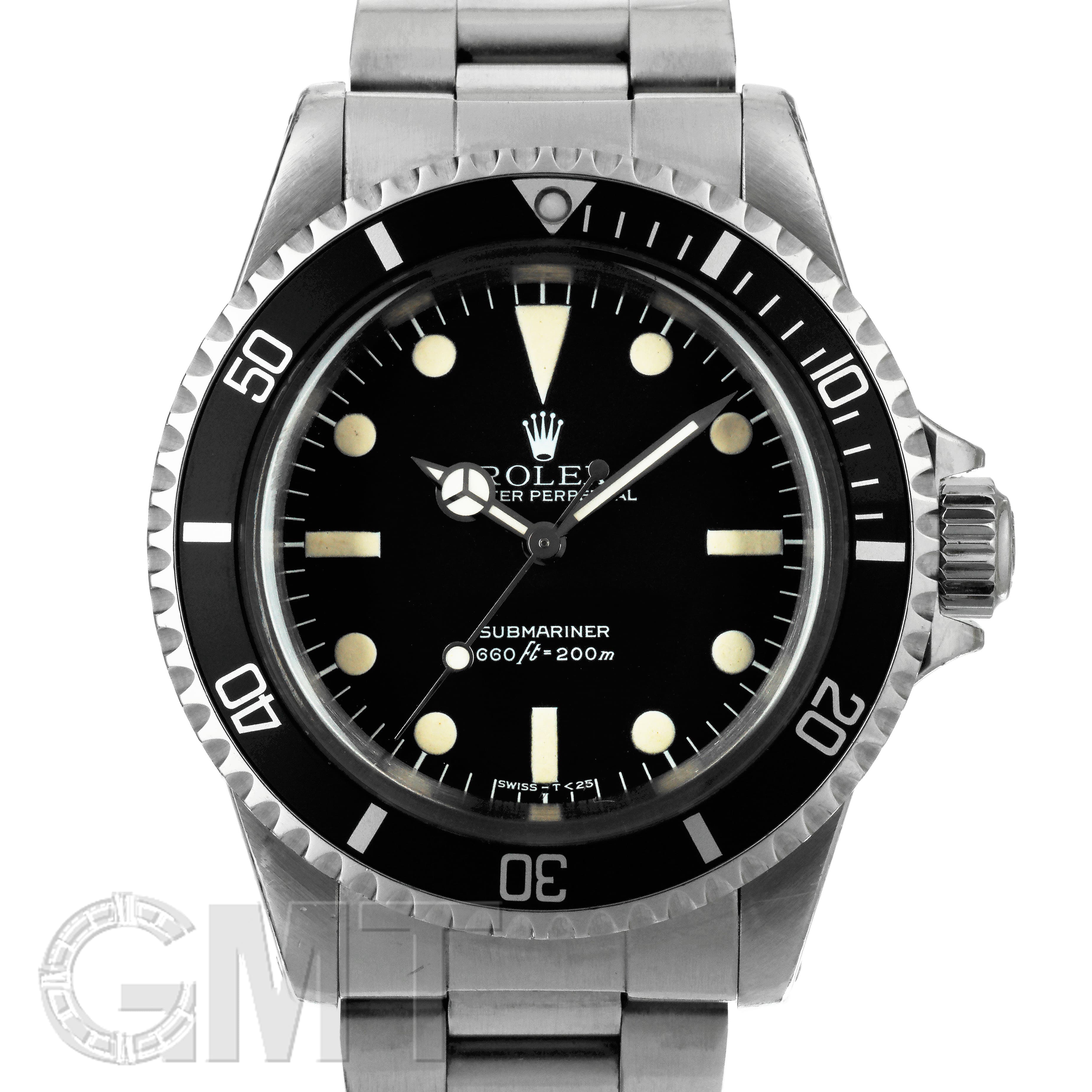 中古)ROLEX ロレックス サブマリーナー 5513【フチ無し/マキシダイアル