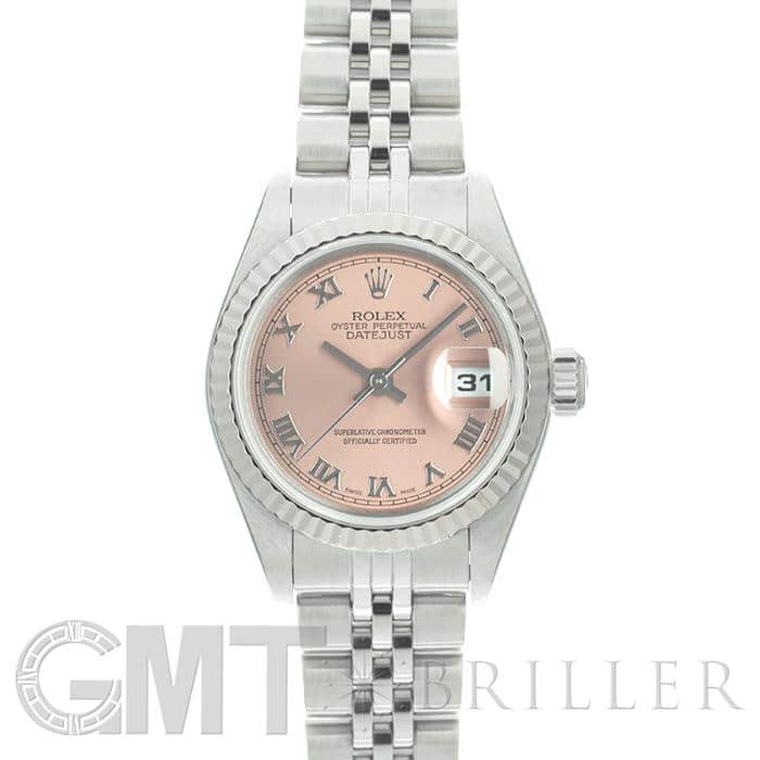 中古)ROLEX ロレックス デイトジャスト 79174 ピンクローマ（商品ID