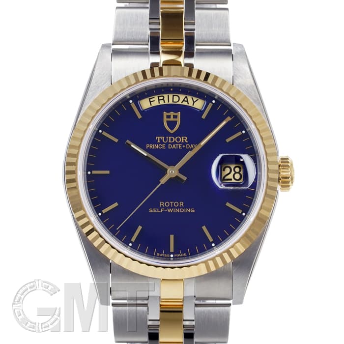 チュードル TUDOR 76213 プリンス デイトデイ 新品)TUDOR チューダー プリンス デイトデイ 76213 ブルー（商品ID