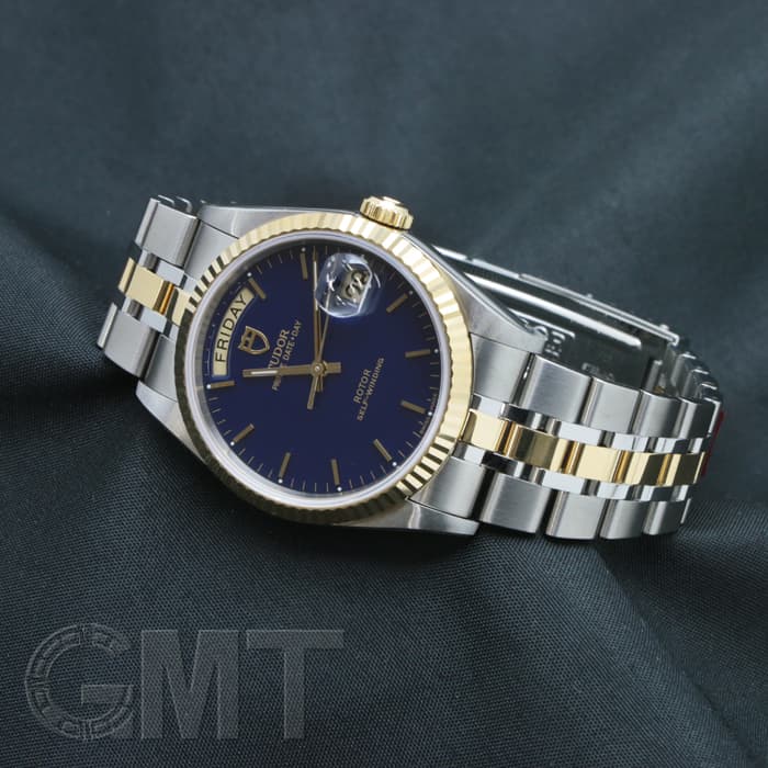 新品)TUDOR チューダー プリンス デイトデイ 76213 ブルー（商品ID