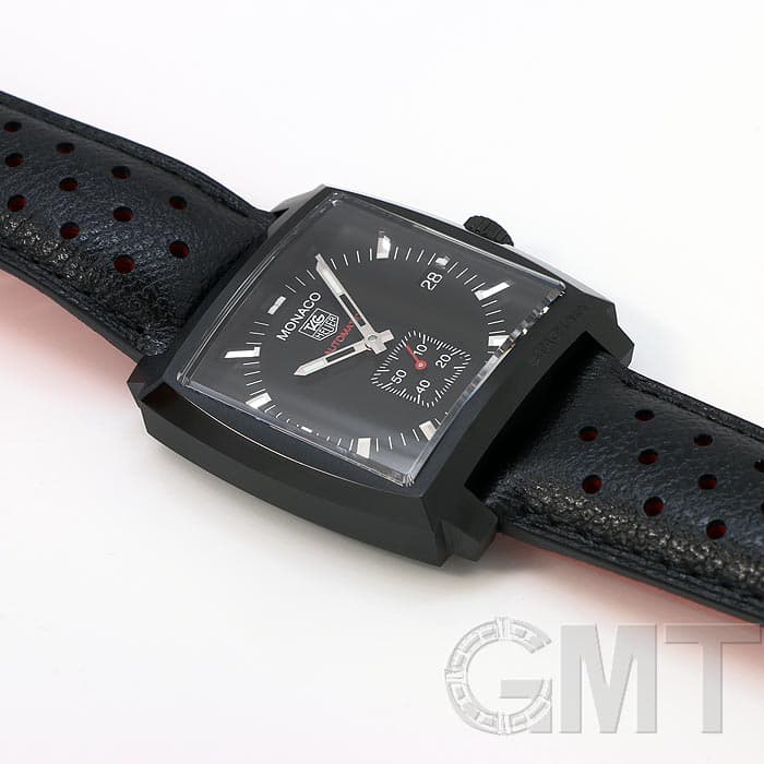 新品)TAG HEUER タグ・ホイヤー モナコ フルブラック チタン