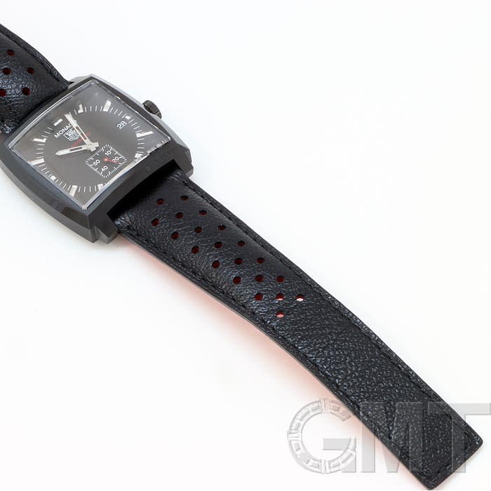 新品)TAG HEUER タグ・ホイヤー モナコ フルブラック チタン