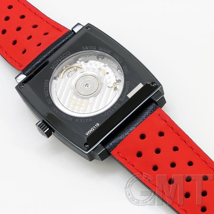 新品)TAG HEUER タグ・ホイヤー モナコ フルブラック チタン