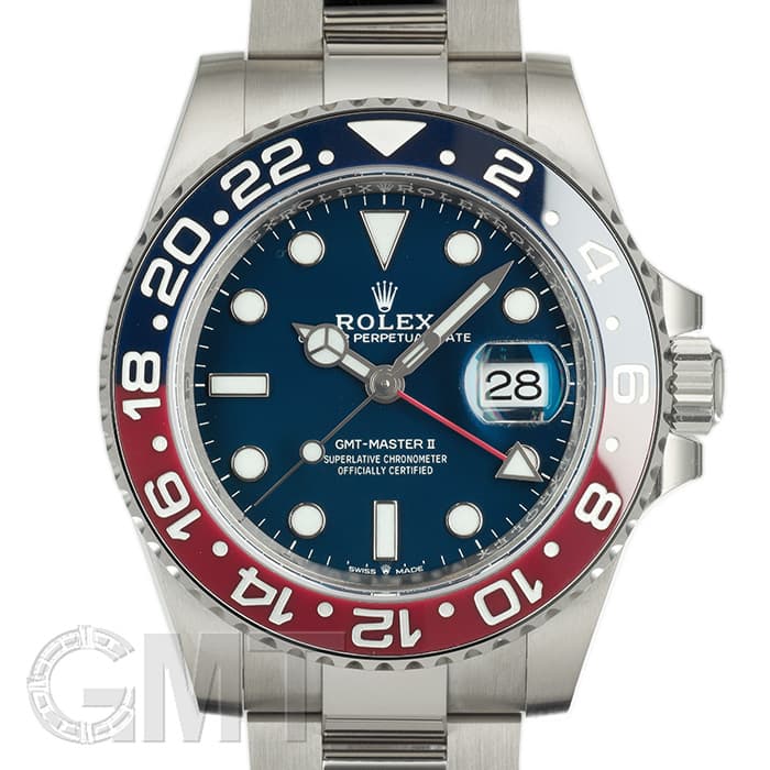 新品)ROLEX ロレックス GMTマスター II 126719BLRO ブルー（商品ID