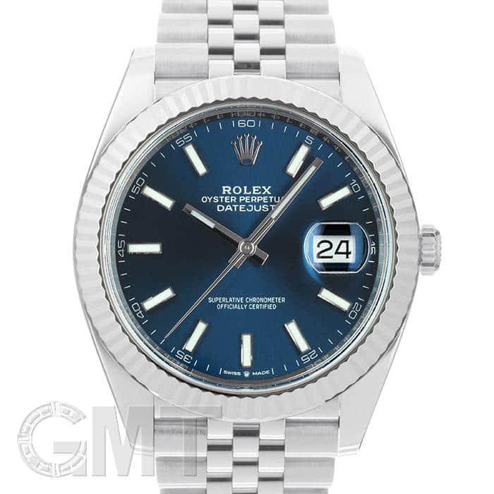 中古)ROLEX ロレックス デイトジャスト 41 126334 ブルー ジュビリー