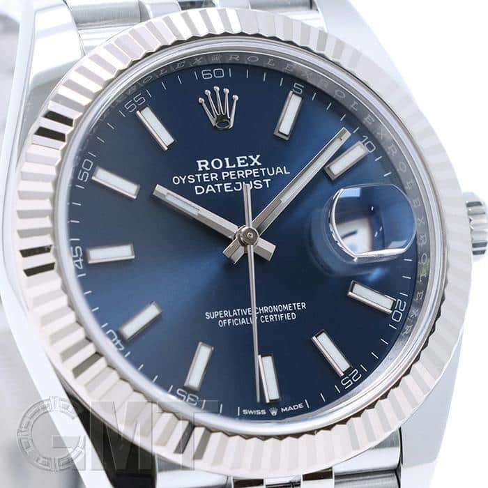 中古)ROLEX ロレックス デイトジャスト 41 126334 ブルー ジュビリー