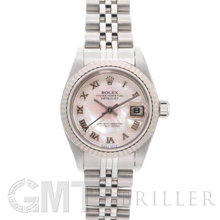 中古)ROLEX ロレックス デイトジャスト 79174NRD ピンクシェル