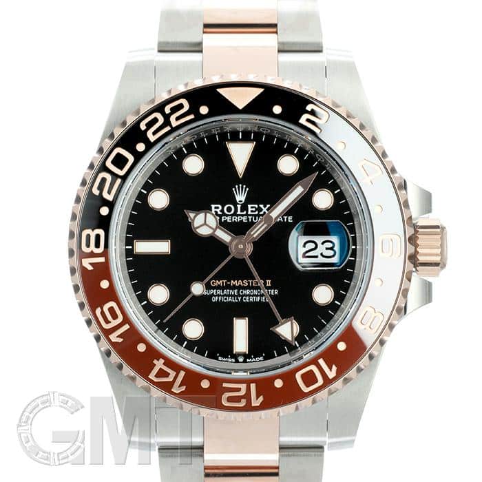 中古)ROLEX ロレックス GMTマスター II 126711CHNR ブラック/ブラウン