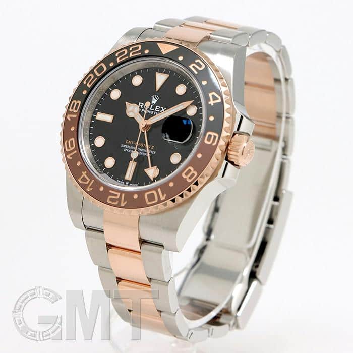 中古)ROLEX ロレックス GMTマスター II 126711CHNR ブラック/ブラウン