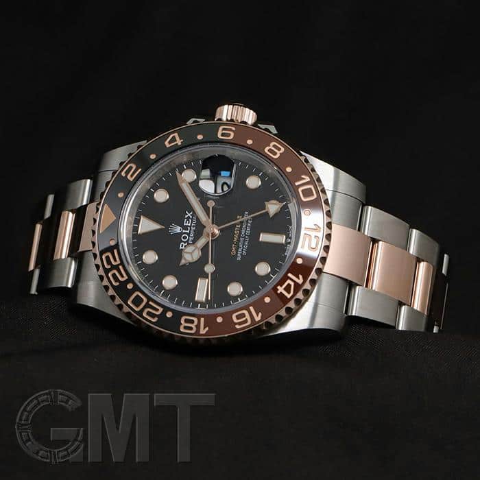 未使用)ROLEX ロレックス GMTマスター II 126711CHNR ブラック 