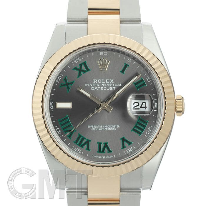 中古)ROLEX ロレックス デイトジャスト 41 126333 スレート