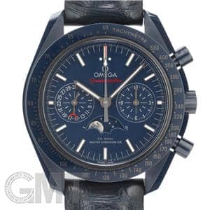 OMEGA オメガ スピードマスター ムーンフェイズ ブルーサイドオブザムーン 304.93.44.52.03.001 メイン