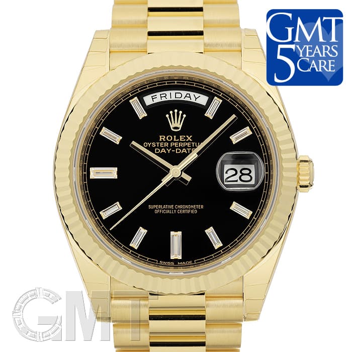 新品)ROLEX ロレックス デイデイト 40 228238A ブラック（商品ID 
