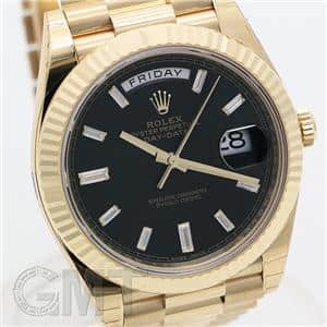 ROLEX ロレックス デイデイト 40 228238A ブラック メイン