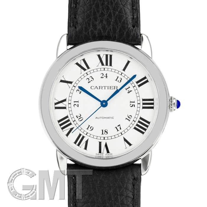 新品)CARTIER カルティエ ロンドソロ シルバー 36mm WSRN0021（商品ID