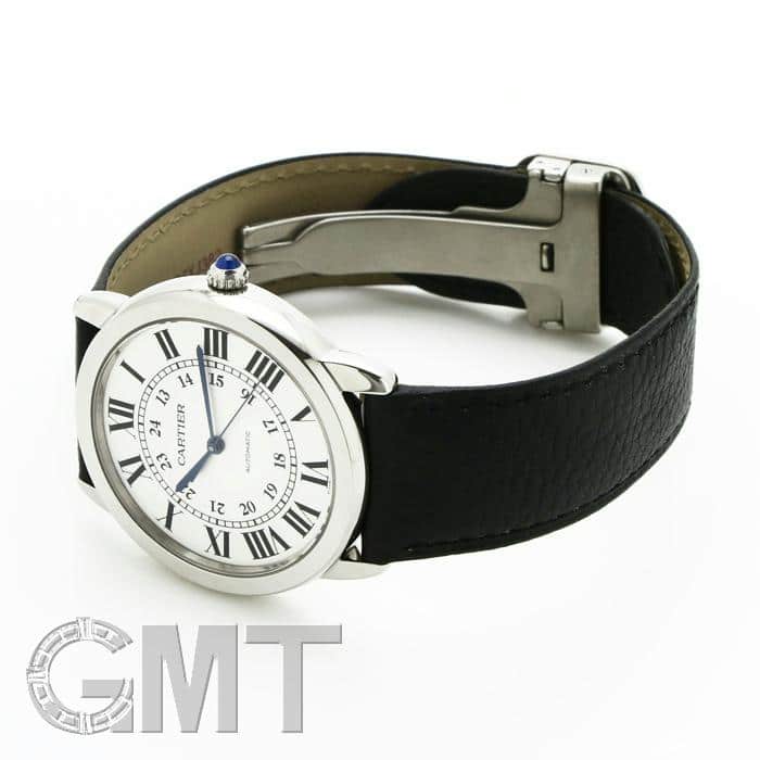 新品)CARTIER カルティエ ロンドソロ シルバー 36mm WSRN0021（商品ID