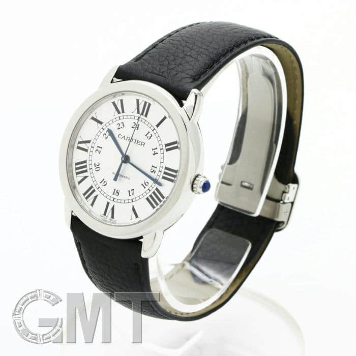 新品)CARTIER カルティエ ロンドソロ シルバー 36mm WSRN0021（商品ID