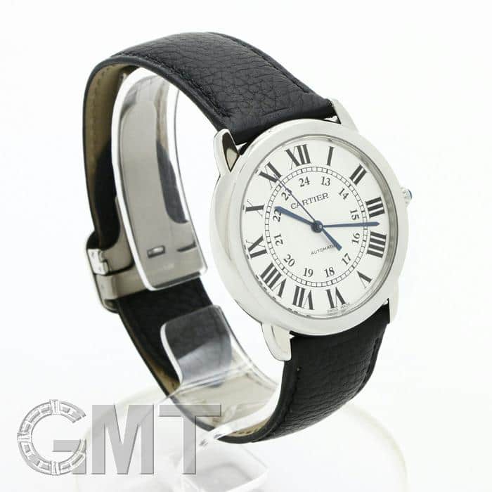 新品)CARTIER カルティエ ロンドソロ シルバー 36mm WSRN0021（商品ID